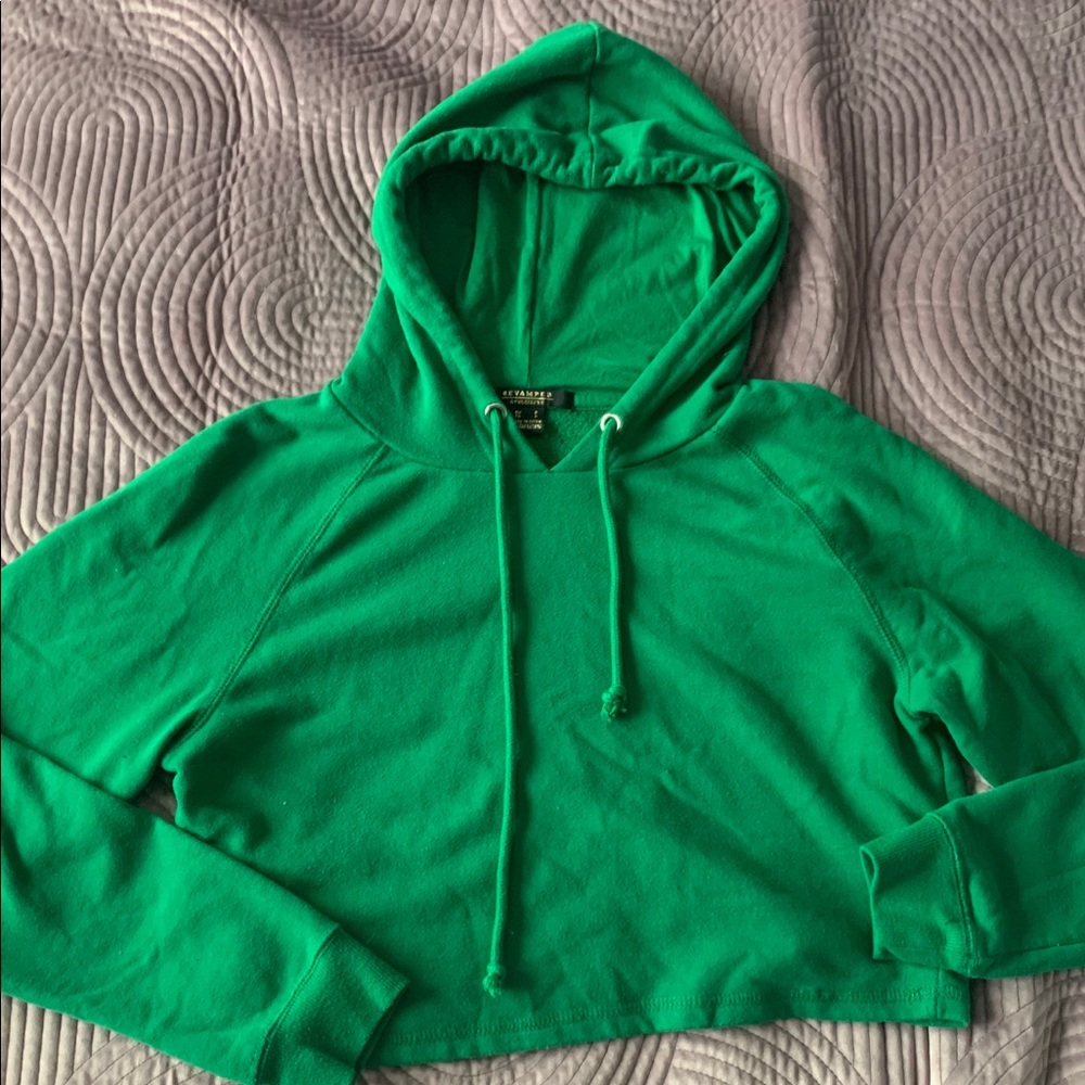 Cropped hoodie